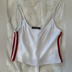 Red and white striped brandy Melville tank never worn by me (bought on poshmark)